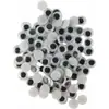 Artesanato Olhos Móveis 10mm Preto