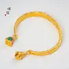 Nuevo Brazalete de Apertura Jiyan de Moda Antigua Francesa Étnica Todo Fósforo Sin Color a Largo Plazo