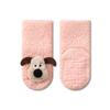 25 Meias Bebê Boneca Antiderrapantes Ultra Grossas de Inverno Meias para Bebês e Crianças Pequenas Meias Meio Aveludadas Meias de Cachorro para Chão