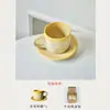 Lento como los viejos tiempos - Estilo Ins de alta estética creativa manzana linda exquisita juego de taza y platillo de café para uso en el hogar y la oficina