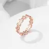 Anillo de Moneda de Cobre Qian Duo Duo Ocho Direcciones Trae Riqueza Suerte Anillo Giratorio Lujo Ligero Anillo de Moneda Hueco para Mujeres En Stock Venta al por Mayor