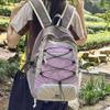 Mochila de Casal Estilo Japonês com Cordão Grande Capacidade Mochila Masculina 2025 Nova para Esportes ao Ar Livre Ciclismo Montanhismo Mochila de Estudante
