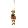 Enfeites de Árvore de Natal 2023 Grinch Acrílico Plano Pingente de Decoração para Árvore de Natal