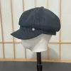 Sombreros de otoño e invierno para mujer: elegantes y versátiles sombreros octogonales, gorras de pintor que estilizan el rostro, gorras de pico de pato, boinas retro británicas, gorras de vendedor de periódicos