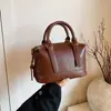 Bolso Bandolera Retro de Nicho Bolso de Bolos para Mujer Otoño 2024 Nuevo Bolso de Viaje Coreano de Moda Bolso Cruzado Multifuncional