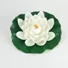 Flor de Loto Artificial de 20 cm para Decoración de Estanques y Acuarios, Flor Eterna, Nenúfar Artificial, Flor Artificial Seca al por Mayor, Regalo de Festival