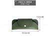 Bolsa para Gafas de Cuero PU Estilo Ins Taobao Bolsa Protectora para Gafas de Sol Bolsa de Almacenamiento para Gafas de Sol Cubierta Protectora para Gafas de Miopía para Hombre y Mujer