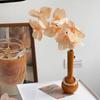 Alta qualidade sensação ao toque Phalaenopsis flor artificial flor falsa vaso arranjo de flores modelo quarto sala de estar sala de jantar decoração ornamentos