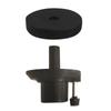 Venta al por mayor de platillos con base fija de fieltro de plástico para batería, kit de jazz, soporte para platillos, accesorios