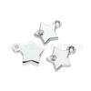 Accesorios para Joyería DIY [Colgante de Estrella de Cinco Puntas Diamante Esquina Izquierda Diamante Individual] Piezas Sueltas Proveedor Fabricante de Comercio Exterior Collar Pequeño
