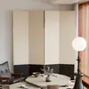 Biombo floral de alta gama estilo francés para sala de estar, comedor, pared de fondo de sofá, entrada de casa de huéspedes, móvil y plegable