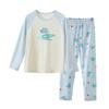 Pijama para Niños de 26 Años, Clase A, Lyocell de Lenzing, Conjunto de Ropa de Casa para Niños de Primavera y Verano, Ropa Delgada de Dibujos Animados para Aire Acondicionado