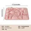 Juego de 25 piezas de moldes de silicona para hacer galletas de chocolate, caramelos, pasteles de mousse y postres de gelatina, apto para hornear. 860