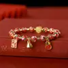 Pulsera de cloisonné gris fragante de Pekín, pulsera de esmalte cloisonné, pulsera bulliciosa de esmalte de color para pareja, novias, flores, regalo para hombres y mujeres