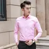 Camisa Blanca Casual de Manga Corta para Verano Camisa de Trabajo de Negocios para Hombre Vestido Profesional Azul Ropa para Hombre