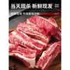 Costillas de Res, Carne de Res de Mongolia Interior, Recién Sacrificada y Procesada, Carne de Res Amarilla Corte Crudo Copo de Nieve, Pecho de Res Fresco Pieza Entera 5kg Mayoreo