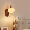 Lámpara de Pared Estilo Medieval Lámpara de Pared para Mesita de Noche Madera Maciza Retro Lámpara Americana para Pasillo Lámpara de Pared de Fondo para Sala de Estar Lámparas Zhongshan L271