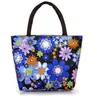 Bolso de mano floral multifuncional de tela para mamá 2019 Nuevo Oxford Bento de gran capacidad bandolera ventas directas de fábrica