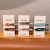 Pinza para el pelo fina y sin costuras de estilo coreano para mujer, nuevo clip lateral para flequillo, clip de pico de pato para maquillaje de frente, accesorios para el cabello
