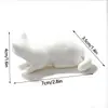 3DCT105 Novo Adesivo Magnético de Gato 3D para Geladeira Criativo Fofo Gatinho Animal Adorável Adesivo Decorativo Magnético