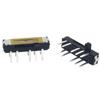 Interruptores Basculantes de 2 e 3 Posições em Estoque do Fabricante, Interruptores Deslizantes Eletrônicos Miniatura de Fileira Dupla SMD, Interruptores Basculantes
