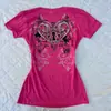 Aliexpress Europeo y Americano Nuevo Estilo Camiseta de Mujer Y2K Ajustada Top Estampado Top Tubo Moda Chica Atrevida Estilo Retro Ropa de Mujer Al por Mayor