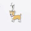 Nuevo Regalo Creativo Llavero de Mascota Chihuahua Llavero de Perro Lindo de Metal Caja Colgante Decorativo Colgante de Bolsillo
