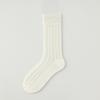 Calcetines de Malla Calados Calcetines de Media Caña para Mujer Verano Delgados Blancos para Apilar Calcetines de Algodón Transpirable de Verano Media Japonesa Delgada