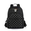 Mochila Nueva de Tela Oxford para Mujer, Ligera y de Almacenamiento Simple, Mochila Pequeña Cruzada para Compras y Viajes, Bolso de Remaches a la Moda