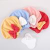 Gorro para Secar el Cabello con Lazo, Gorro Altamente Absorbente y de Secado Rápido, Toalla Gruesa de Nuevo Estilo para Secar el Cabello para Mujeres, Toalla para Secar el Cabello tipo Envoltura para la Cabeza