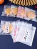 Bolsa de Embalaje Crujiente Copo de Nieve Pastel de Luna Yema de Huevo Crujiente Pastel de Frijol Mungo Turrón Galleta de Arándano Galleta para Hornear Bolsa con Cierre