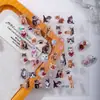 Cyansea Popular Paquete de Emoticonos Transfronterizos Lindos Gatos Mascotas Pegatinas para Uñas Arte de Uñas DIY Funda de Teléfono Pegatina para Lente de iPad