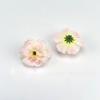 Flor de Clavel Simulada de 6 cm Cabeza de Flor Artificial Venta al por mayor Decoración de Boda Cabeza de Flor de Seda Flor para Pasador de Pelo DIY Semi-terminada Accesorios de Flor