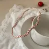 Diadema fina de lunares coreana en capas para niña joven, exquisita para fotos, se ve increíble en las fotos, diadema ondulada
