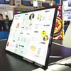 Painel de Exibição de Cardápio, Design de Lista de Preços Luminoso para Loja de Chá de Leite, Cartão de Menu Iluminado para Balcão de Quiosque, Cardápio de Pedidos, Painel de Cardápio