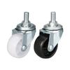 Roda giratória por atacado 1,5 polegadas parafuso roda universal móvel rodízio universal rodízio industrial roda Vientian geladeira roda pequena