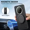 Funda para Teléfono Móvil Adecuada para Huawei Mate80 con Soporte Giratorio, Nova16 Piel Lisa Simple Honor Magic8 Funda Protectora