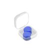 Pacote com 2 tampões de ouvido de silicone para natação com lama, tampões de ouvido para dormir para crianças e adultos, super redução de som e ruído, tampões de ouvido antirruído