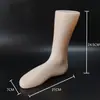 Adereços de manequim de pé, manequins de pé de plástico, manequins de pé com meia preta, manequins de pé planos masculinos e femininos, modelos de sapato, formas de sapato, modelos de pé usando sapatos