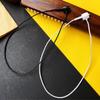 Fábrica de Cordones para Etiquetas con Hebilla de Sésamo Suministros Cordones para Etiquetas para Ropa, Hilo de Marca Universal, Cordón para Etiquetas, Cuerda Cosida a Mano, Hebilla de Presión al por Mayor