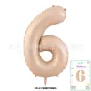 Globos Digitales de Tarjeta de 40 pulgadas Cubierta Dura Envueltos Individualmente Tarjeta de Papel Globos de Papel de Aluminio Globos de Decoración para Fiesta de Cumpleaños Venta al por Mayor
