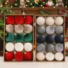 Bolas de Natal Envoltas em Tecido de Comércio Exterior Mais Vendidas para Decoração de Interiores Enfeites de Árvore de Natal DIY Bolas de Natal de Tecido em Estoque