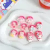 Elástico de Borracha Desenho Animado para Bebê Kidsren's Thumb Hair Band Anel de Toalha Melody para Meninas Elástico de Cabelo de Alta Elasticidade Acessórios de Cabelo