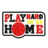 Novos Acessórios Esportivos de Basquete Transfronteiriços Criativos Planos Charms para Sapatos Broche Acessórios de Joias DIY Patches de Borracha Macia PVC