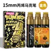 Caneta marcadora acrílica artística de 15mm nas cores dourado, prata e branco para pintura estudantil, grafite em pôsteres, caneta marcadora de secagem rápida e à prova d'água