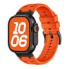 Adequado para Pulseiras Apple Watch Iwatchs12/10/9/Ultra/Se3, Pulseiras de Relógio de Silicone Dinâmicas em Cores Contrastantes, Modelos Mais Vendidos