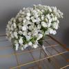 Ramo Simulad, Flores de Mano, Ramos de Gipsófila, Fotografía de Bodas para el Hogar Moderno, Accesorios para Transmisiones en Vivo, Flores Artificiales Decorativas