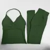 Conjunto de Ropa de Yoga Transfronterizo para Mujer, Conjunto de Fitness de Cintura Alta Levanta Glúteos, Pantalones de Yoga Ajustados de Secado Rápido para Deporte con Efecto Durazno en los Glúteos