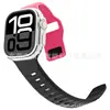 Adecuado para Apple Watch S11, correa de silicona con hebilla inversa en ángulo, pulsera angular transfronteriza para Apple Watch Ultra 3