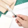 Cuchillo de utilidad Deli 2Deli 2053 Cuchillo pequeño para papel tapiz de 30 grados Hoja negra Acero inoxidable de 60 grados Corte de papel Película